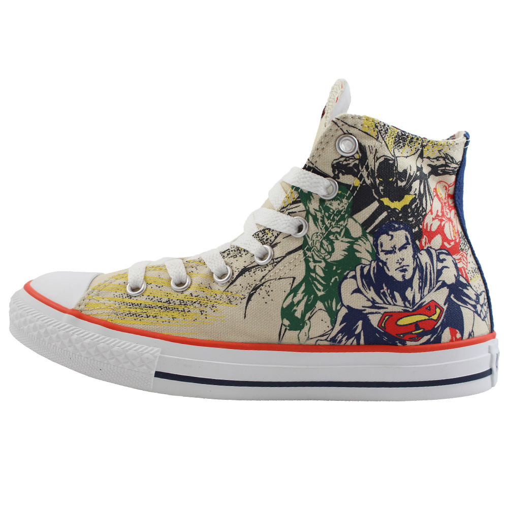 Converse Chuck Taylor 332440C Justice League Angora/ Blue Hi Tops.