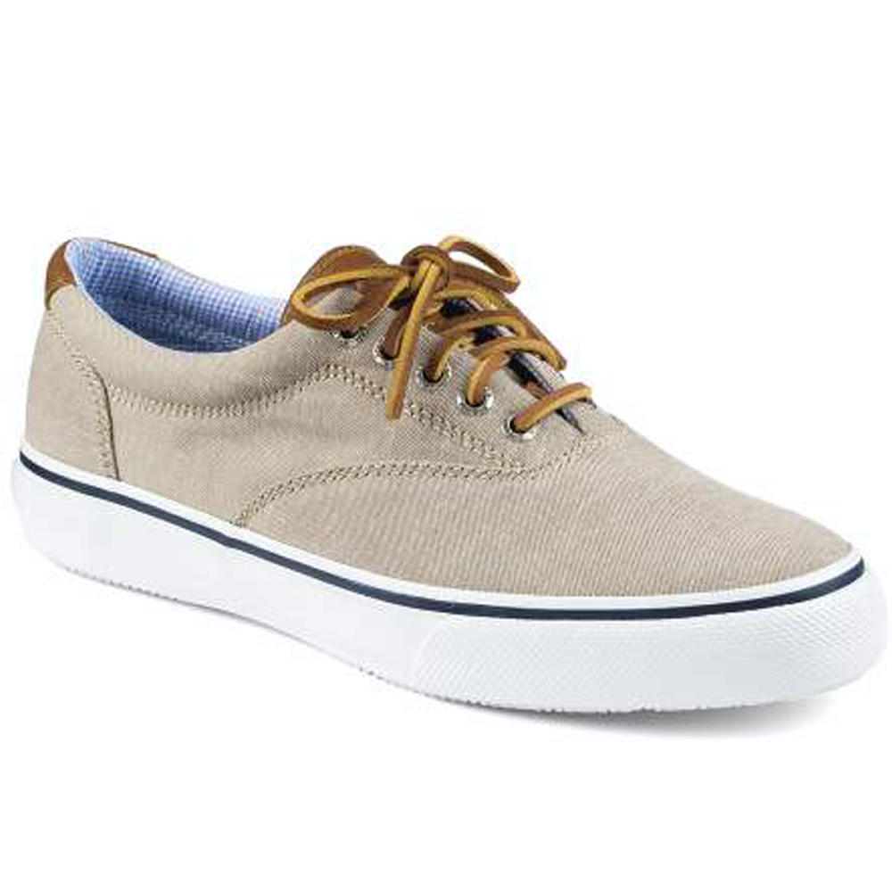 Sperry Top Sider Mens Striper CVO-White Shoe | FREE SHIPPING Within Canada